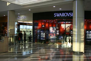 artificial lighting, Bulgaria, column, eye level view, floor, indoor lighting, interior, retail, shop, shopping centre, sign, summer, Varna