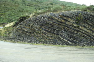 Asturias, day, diffuse, diffused light, eye level view, mountain, natural light, road, rockery, Spain, summer