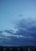 blue hour, cloud, Croatia, dark, dusk, eye level view, open space, sky, summer