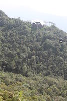 cable car, day, elevated, forest, Kedah, Malaysia, mountain, sunny, vegetation