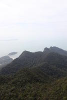 coastline, day, elevated, forest, Kedah, Malaysia, mountain, overcast, vegetation