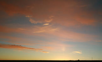 Ayacucho, cloud, eye level view, Peru, sky, summer, sunset, sunset