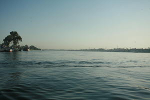 clear, dusk, East Timor, Egypt, Egypt, eye level view, river, river Nile, sky