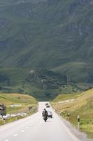 back, car, day, eye level view, motorcycling, mountain, natural light, road, Switzerland, Switzerland