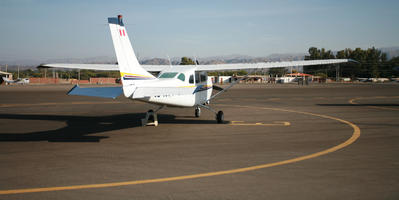 airplane, airport, day, eye level view, Ica, natural light, Nazca, Peru, sunny, transport