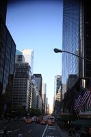 building, car, day, elevated, facade, Manhattan, New York, skyscraper, street, The United States