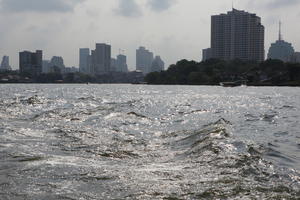 Bangkok, city, day, diffuse, diffused light, eye level view, Krung Thep Mahanakhon, natural light, river, summer, Thailand