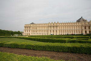 architecture, building, day, eye level view, France, hedge, Ile-De-France, landmarks, Palace of Versailles, Paris, park, spring, summer, sunny, vegetation