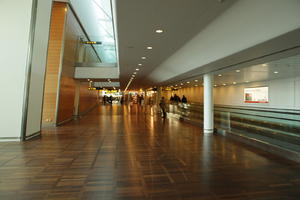 airport, artificial lighting, Copenhagen , corridor, day, Denmark, eye level view, floor, interior, Kobenhavn, spring