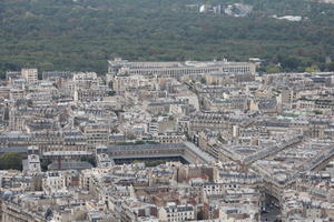 aerial view, autumn, city, cityscape, day, diffuse, diffused light, France, Ile-De-France, Paris