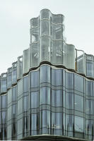 below, building, cloudy, day, department store, England, facade, glass, London, The United Kingdom