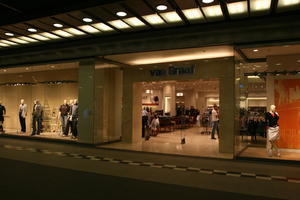 artificial lighting, ceiling, eye level view, interior, light, Poland, Poznan, retail, shopping centre, Wielkopolskie