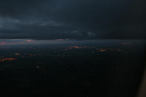 aerial view, artificial lighting, England, ground, London, night, spring, The United Kingdom