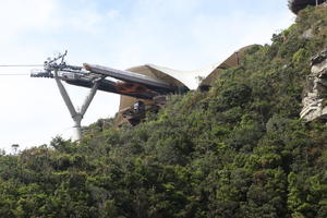 cable car, day, elevated, forest, Kedah, Malaysia, mountain, sunny, vegetation