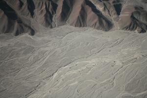 aerial view, day, desert, Ica, landmarks, mountain, natural light, Nazca, Nazca lines, Peru, riverbed, sunny