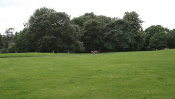 cloudy, day, diffuse, diffused light, England, eye level view, grass, park, St Albans, summer, The United Kingdom, treeline