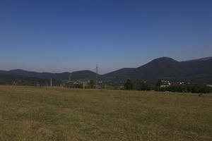 Croatia, day, eye level view, field, grass, Karlovacka, mountain, sunny