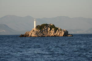 Croatia, Croatia, day, dusk, eye level view, island, lighthouse, seascape