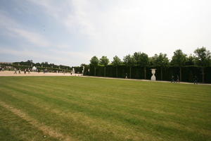 day, eye level view, France, grass, hedge, Ile-De-France, landmarks, Palace of Versailles, Paris, park, spring, summer, sunny, tree, vegetation