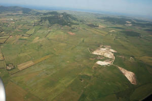 aerial view, Alghero, day, field, Italia , mountain, Sardegna, summer