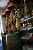 Castilla y Leon, day, eye level view, food, interior, object, Salamanca, shop, Spain, summer, sunlight, sunny, sunshine