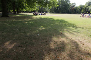 day, direct sunlight, England, eye level view, grass, London, park, shady, summer, sunny, The United Kingdom