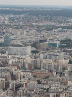 aerial view, autumn, city, cityscape, day, diffuse, diffused light, France, Ile-De-France, Paris