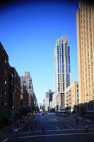 building, day, elevated, facade, Manhattan, New York, skyscraper, street, sunny, The United States