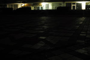 artificial lighting, Croatia, eye level view, night, pavement, pavement, paving, spring, Zadar, Zadarska