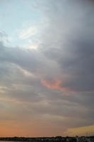 Altostratus, cloud, Croatia, evening, eye level view, open space, overcast, sky, summer, sunset, sunset, Zadarska