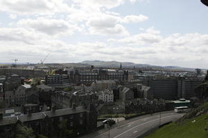 afternoon, cityscape, day, Edinburgh, elevated, natural light, Scotland, spring, The United Kingdom