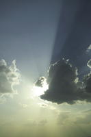 Andalucia, below, cloud, day, San Pedro, sky, Spain, summer, sun glare, sunny