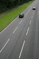 car, day, elevated, England, grass, guardrail, London, natural light, road, The United Kingdom, vegetation