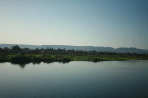 clear, dusk, East Timor, Egypt, Egypt, eye level view, river, river Nile, sky, vegetation