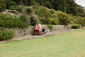 Australia, bush, day, eye level view, grass, natural light, New South Wales, park, people, sitting, summer, Sydney, vegetation