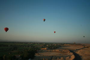 aerial view, balloon, desert, dusk, East Timor, Egypt, Egypt, road, vegetation