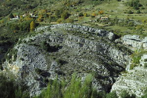 above, autumn, bright, day, France, mountain, Provence Alpes Cote D