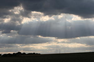 Bourgogne, cloud, day, Dijon, dusk, eye level view, France, natural light, overcast, sky