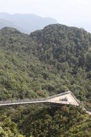 bridge, day, elevated, forest, Kedah, Malaysia, mountain, sunny, vegetation