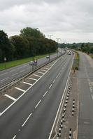 car, day, elevated, England, guardrail, London, natural light, road, The United Kingdom, vegetation