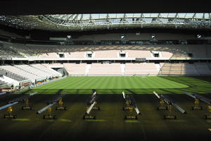 autumn, canopy, day, elevated, football pitch, France, Nice, Provence Alpes Cote D