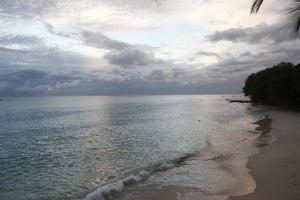 Barbados, beach, cloud, day, dusk, eye level view, natural light, seascape, sky, spring