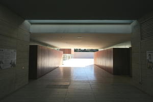 Alicante, ceiling, day, eye level view, floor, Spain, sunny, underpass, Valenciana, wall