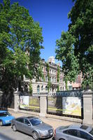 building, car, day, elevated, Manhattan, New York, street, sunny, The United States, tree, vegetation