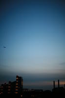 clear, dusk, England, evening, eye level view, London, sky, The United Kingdom, urban