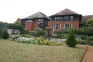 Abingdon, bush, day, England, eye level view, garden, grass, house, natural light, park, shrub, summer, The United Kingdom