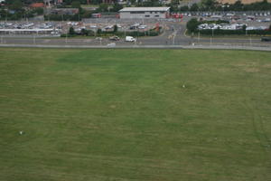 aerial view, day, England, field, grass, natural light, The United Kingdom