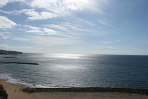 beach, Canarias, day, dusk, elevated, Las Palmas de Gran Canaria, seascape, Spain