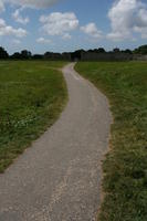 bright, day, England, eye level view, field, grass, Hastings, path, summer, The United Kingdom