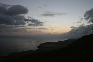 Canarias, cloud, coastline, dusk, elevated, evening, Las Palmas, seascape, sky, Spain, sunset